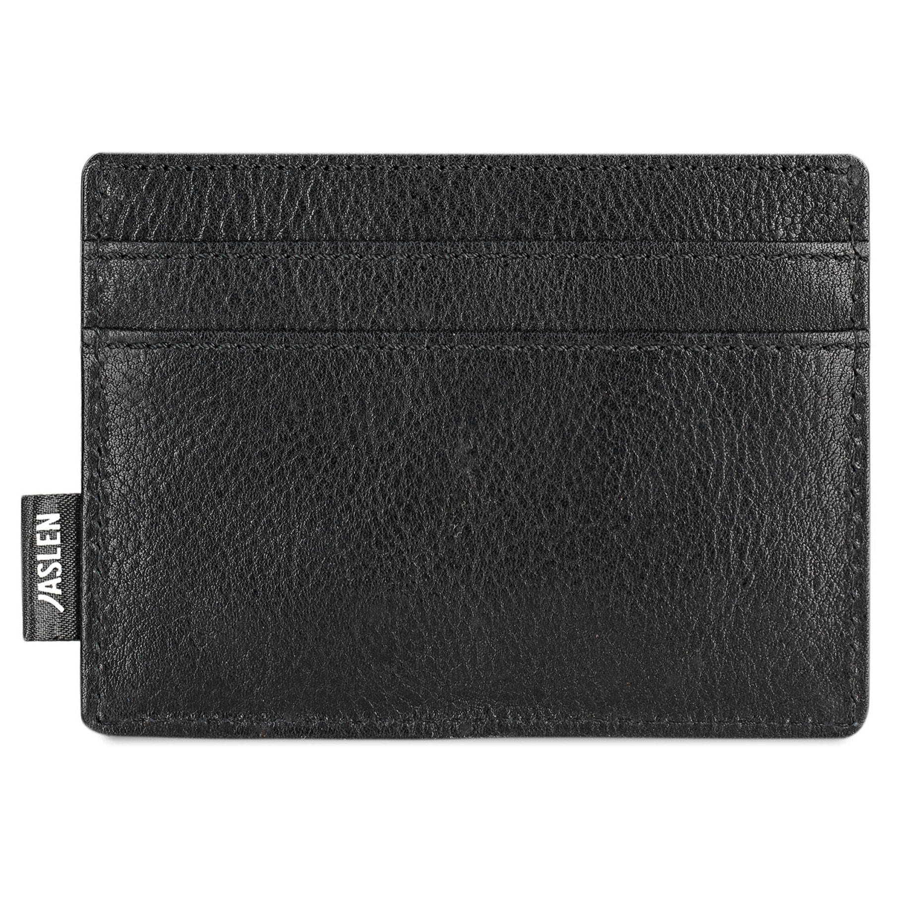 Tarjetero Piel Hombre Jaslen Hannover Negro