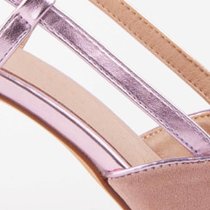 Zapato De Tacón - Rosa - Altura: 6 Cm