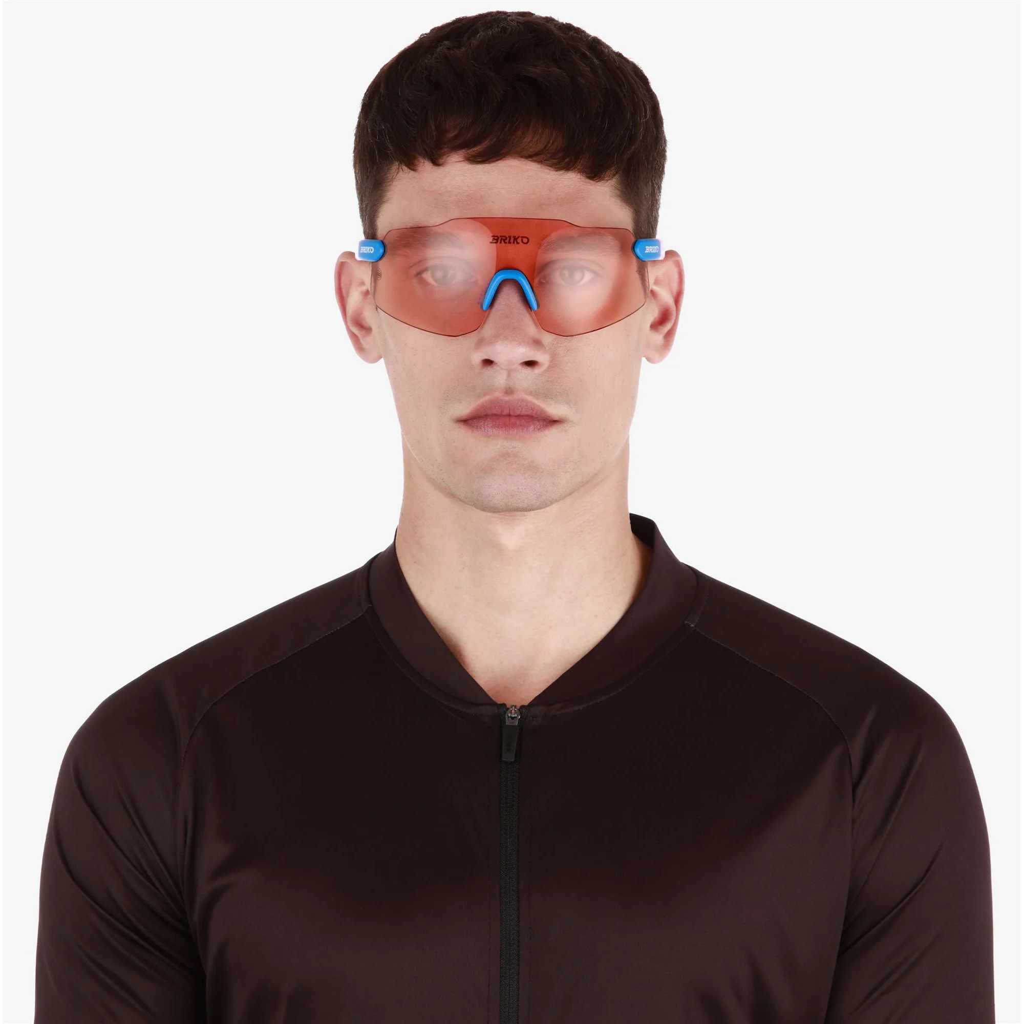 Briko - Occhiali, Uomo Donna, Arancione - Starlight 2.0 3 Lenses
