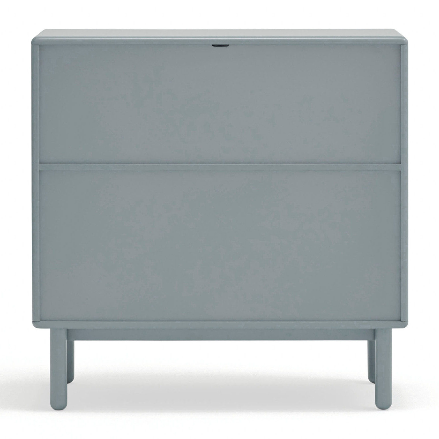 Cómoda Corvo 4 cajones gris perla