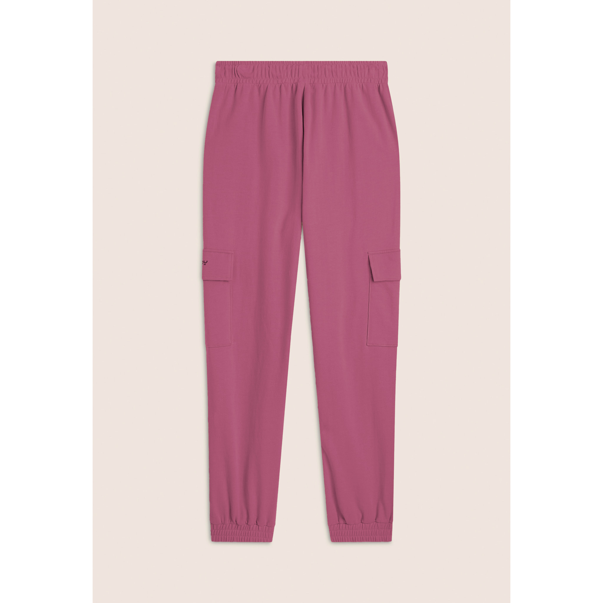 Pantaloni Cargo Regular Fit in French Terry