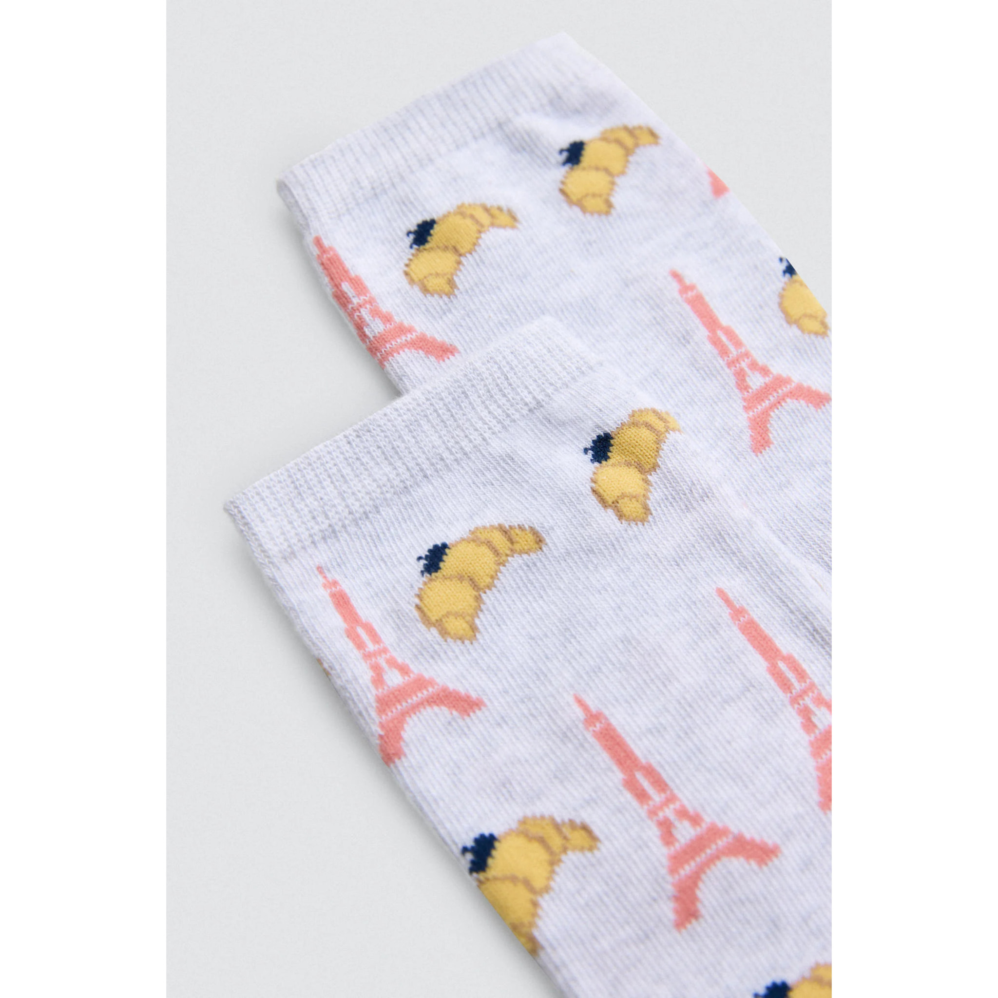 Confezione da 4 calzini stampati per bambini Bonjour