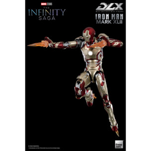 Infinity Saga Iron Man Mk 42 Dlx Af Action Figura Threezero