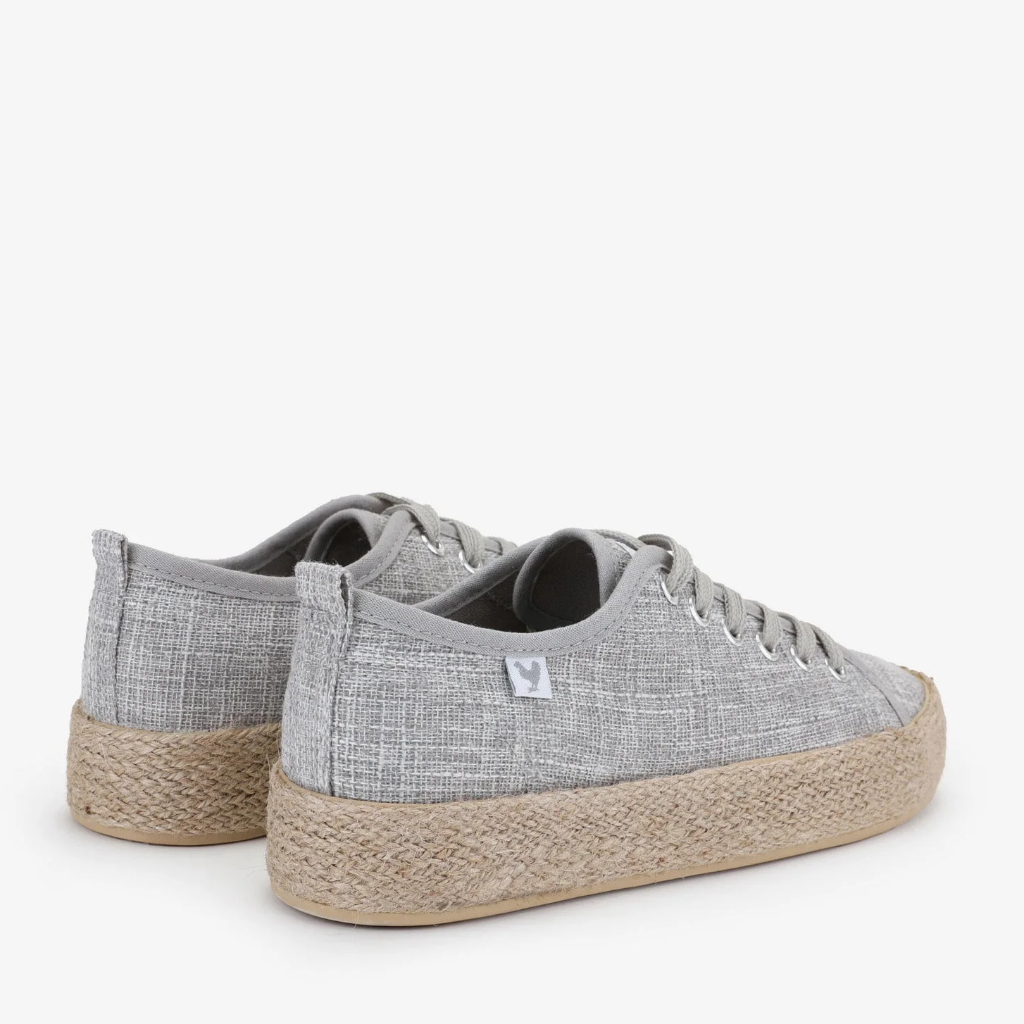 Zapatillas Ada Linen Gris