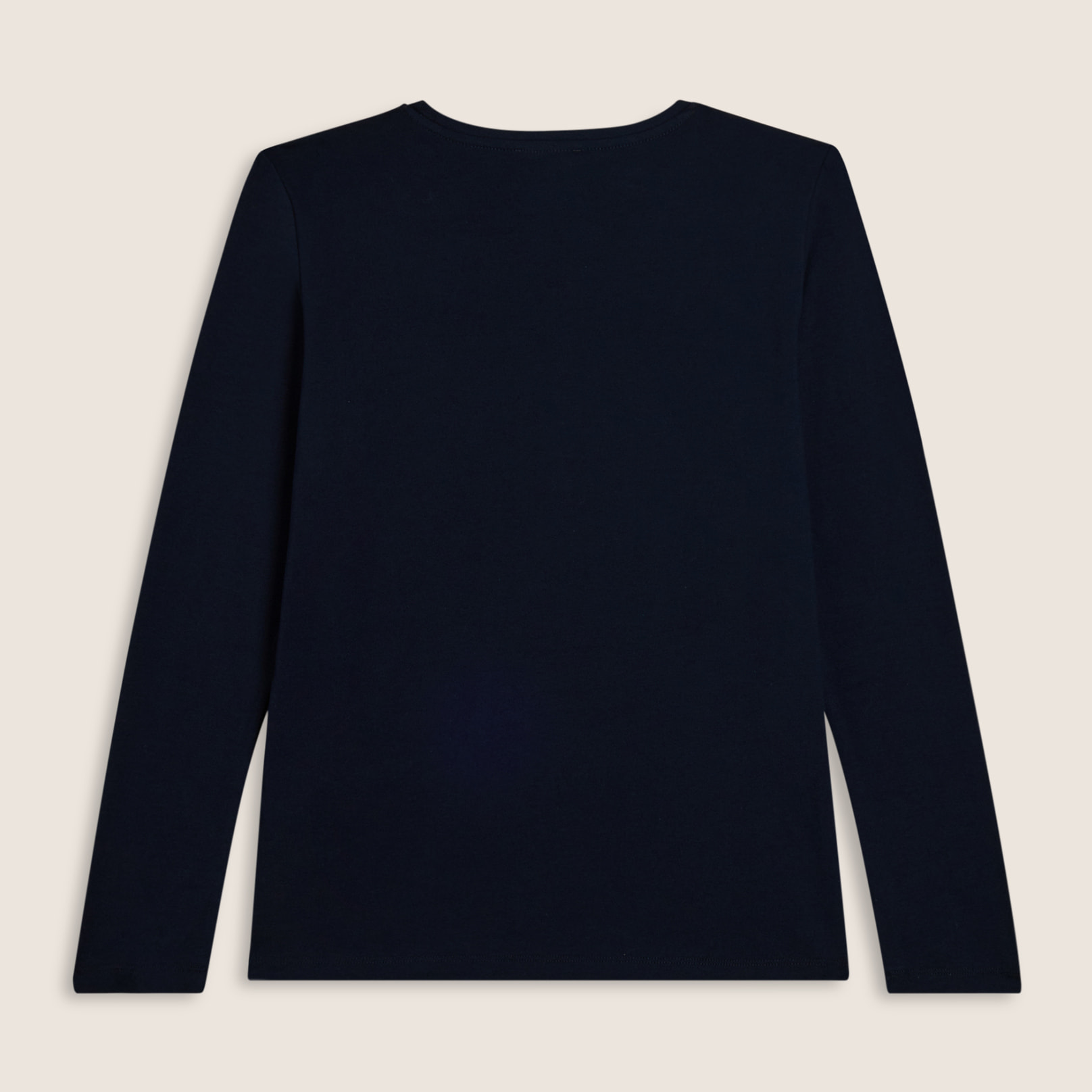 T-shirt a maniche lunghe con scritta “Something Amazing”