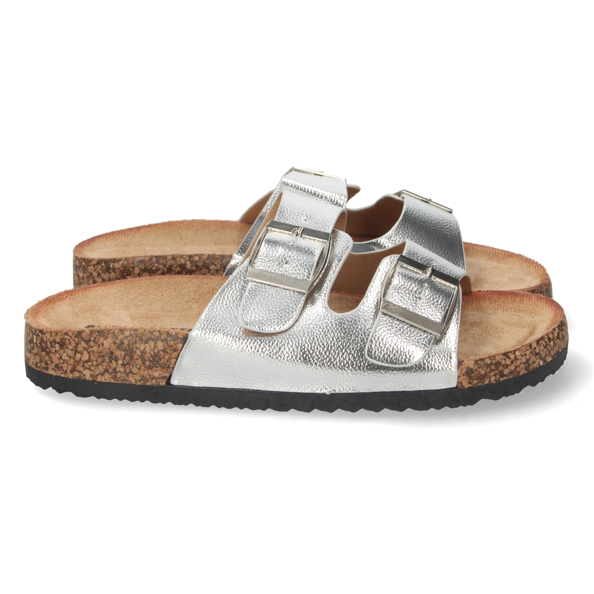 Sandalia de Plana Bio con Hebillas Buonarotti