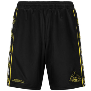 Kappa - Pantalones cortos Niño Negro - 222 Banda Tyder 433