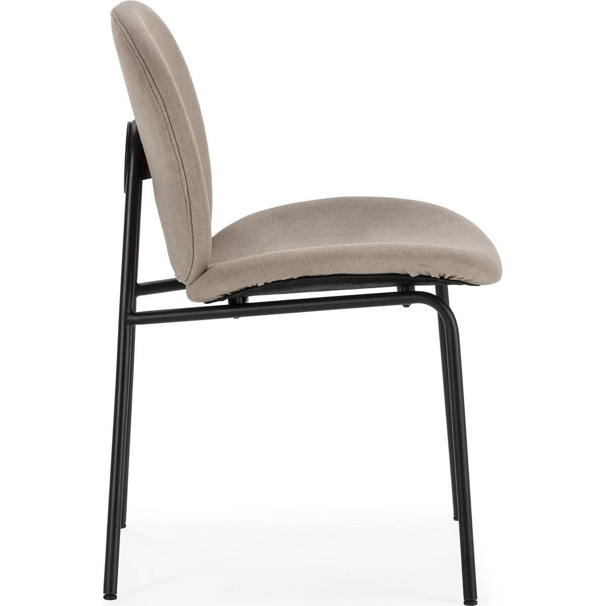 Lot de 2 chaises en tissu - BOREAL