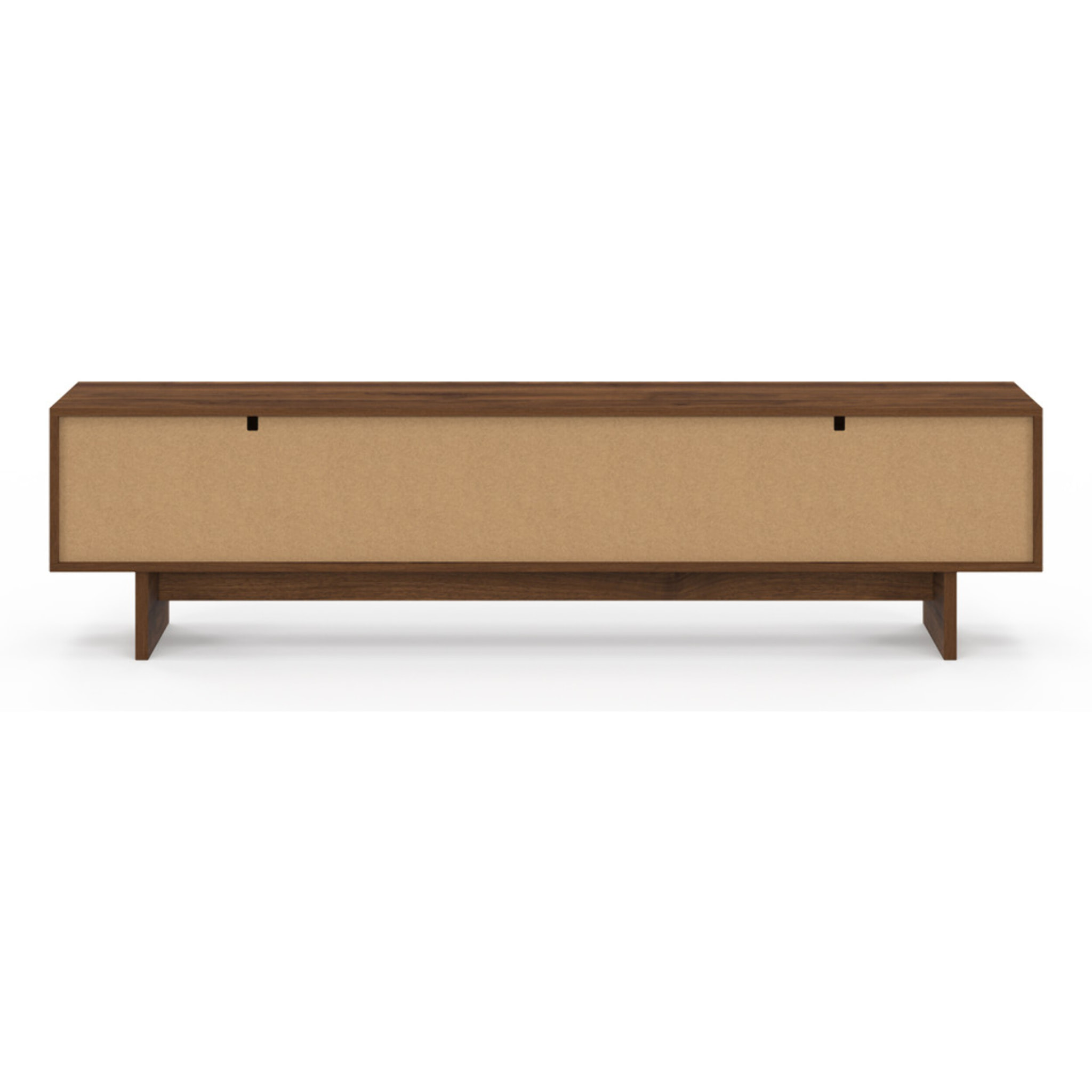 Meuble TV Yumi effet noyer L180cm