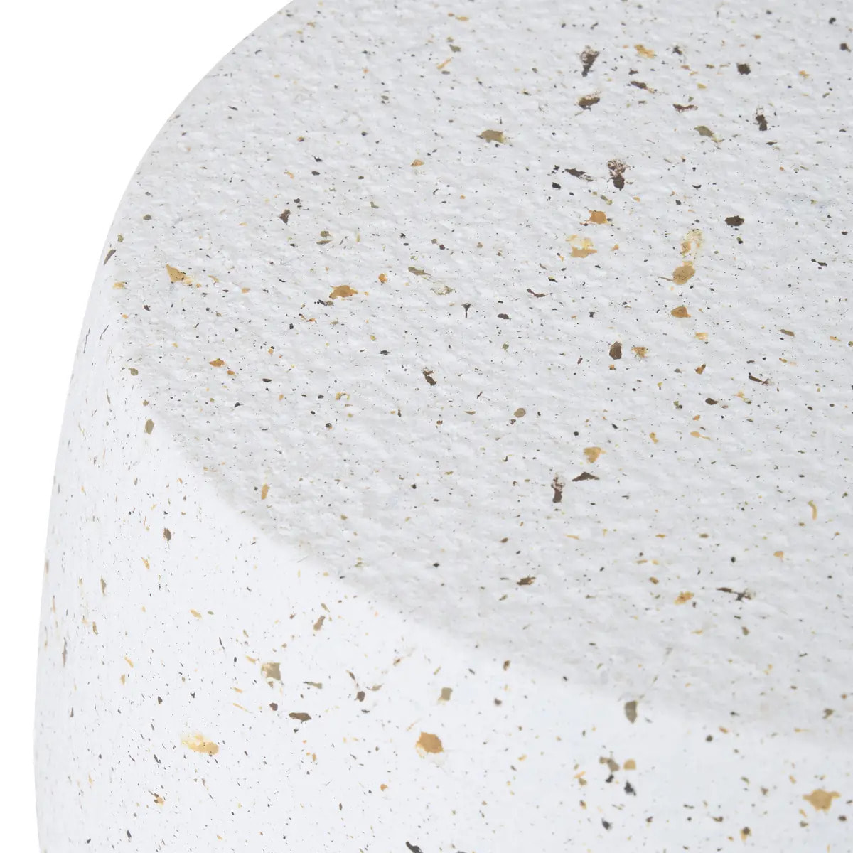 Table basse Narlon 80x33x40cm blanc