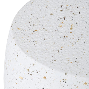 Table basse Narlon 80x33x40cm blanc