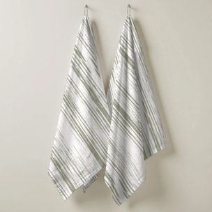 Lot de 2 torchons de cuisine Malak Coord.