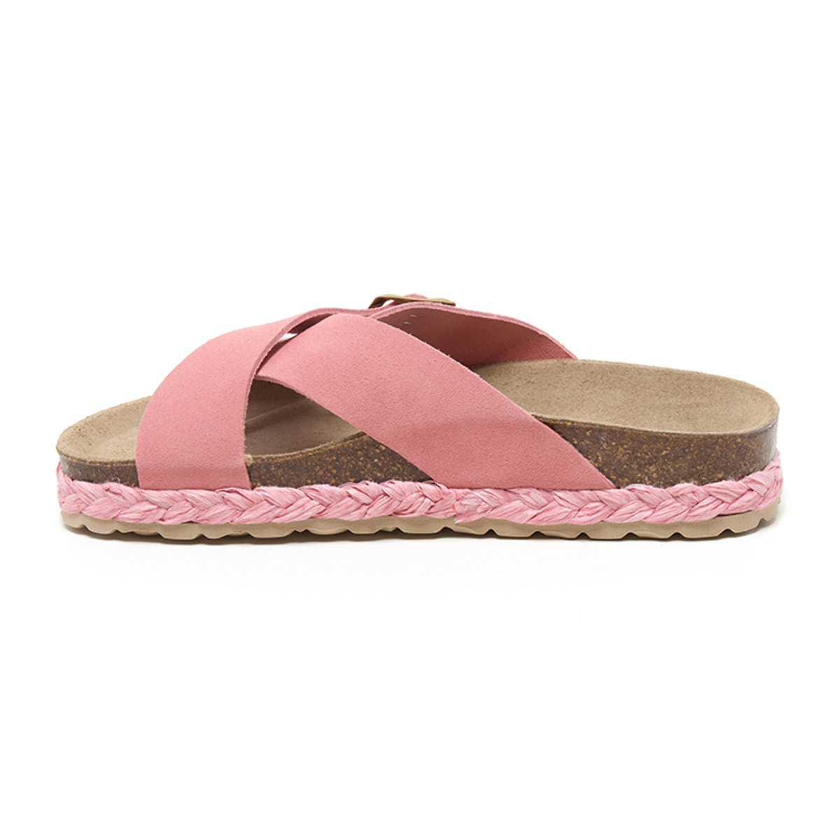 SANDALO CON ZEPPA BILLOWY ROSA