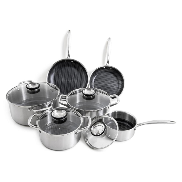 Set de 10 pièces triplex - "Black Cube"