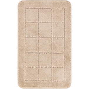 NOELLE Set de 2 Alfombra de Baño Antideslizante Lavable