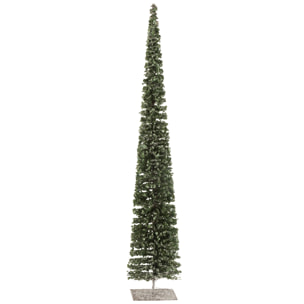 J-Line décoration sapin de Noël Neige - plastique - vert - large