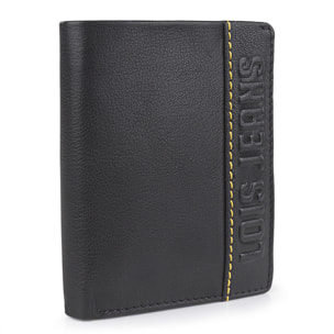 Cartera Hombre Piel Lois Slalok Negro