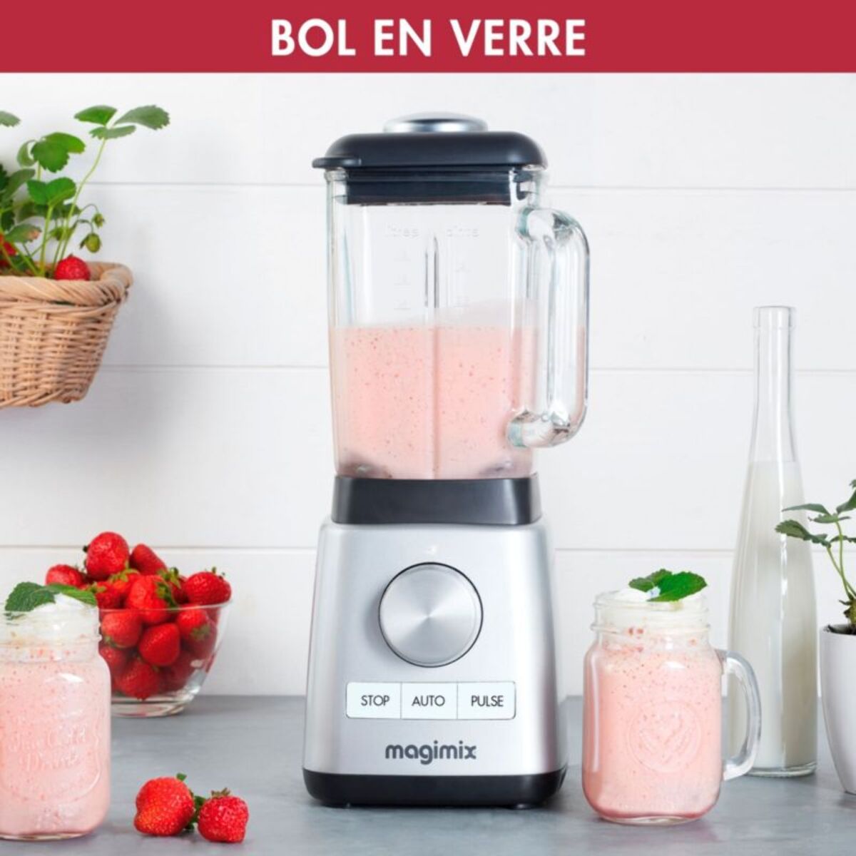 Blender MAGIMIX Power 4 Chrome 11630