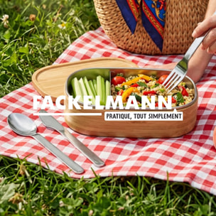 Boîte de 3 couverts réemployables Fackelmann Move