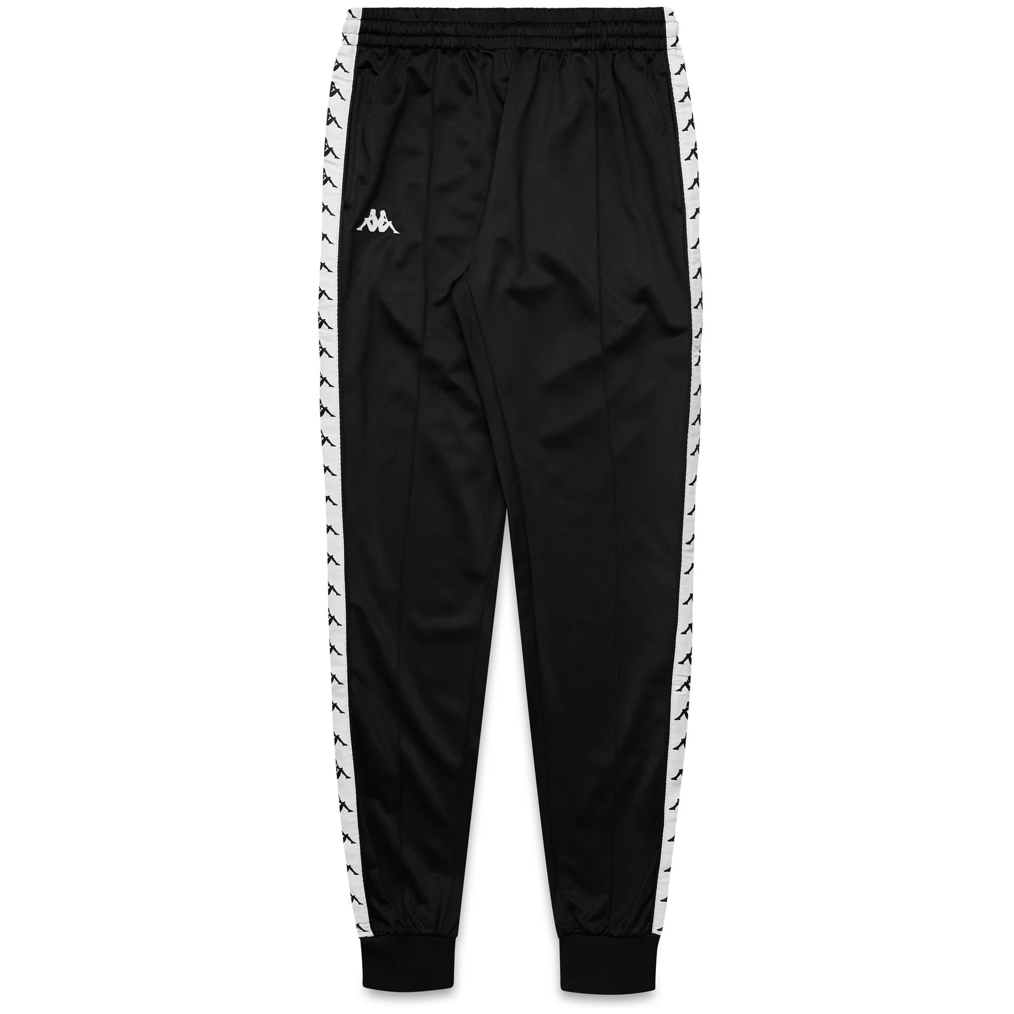 Pantaloni Kappa Uomo 222 Banda Rastoria Slim Nero