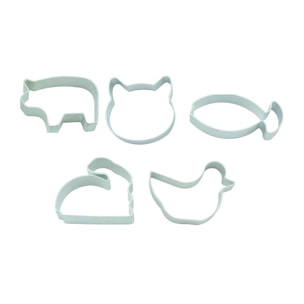 Lot de 5 emporte-pièces animaux Zenker Emporte-pièces