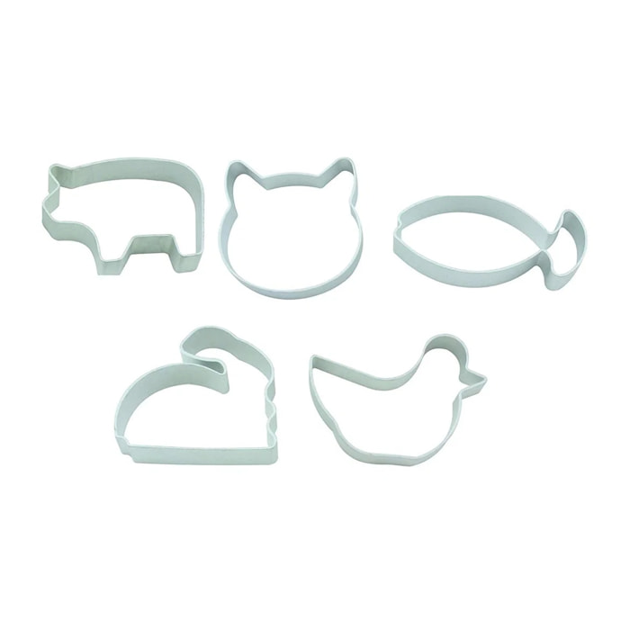 Lot de 5 emporte-pièces animaux Zenker Emporte-pièces