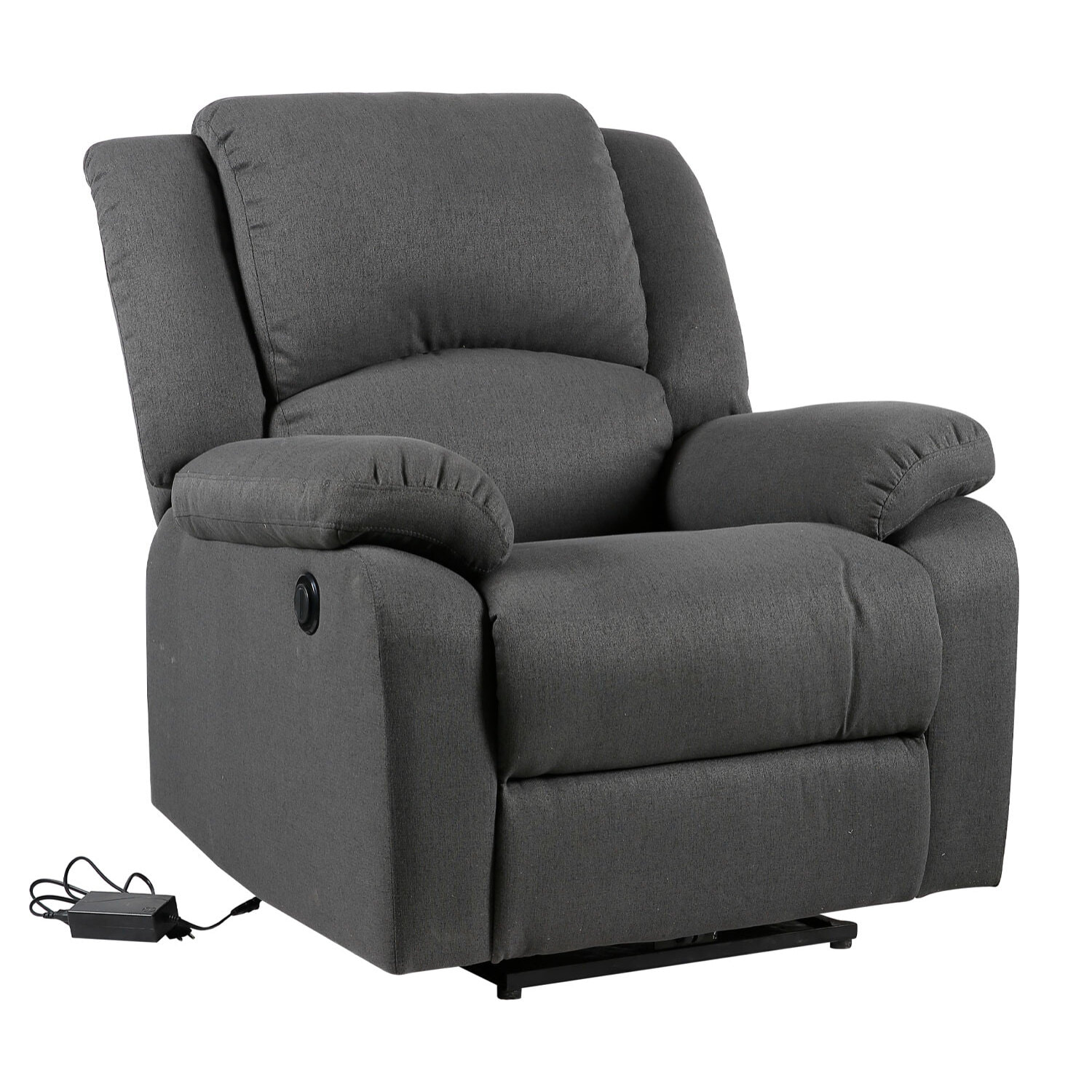 Fauteuil électrique inclinable CLOUD gris anthracite