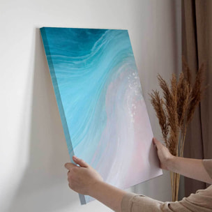 Tableau flux océan moderne Toile imprimée