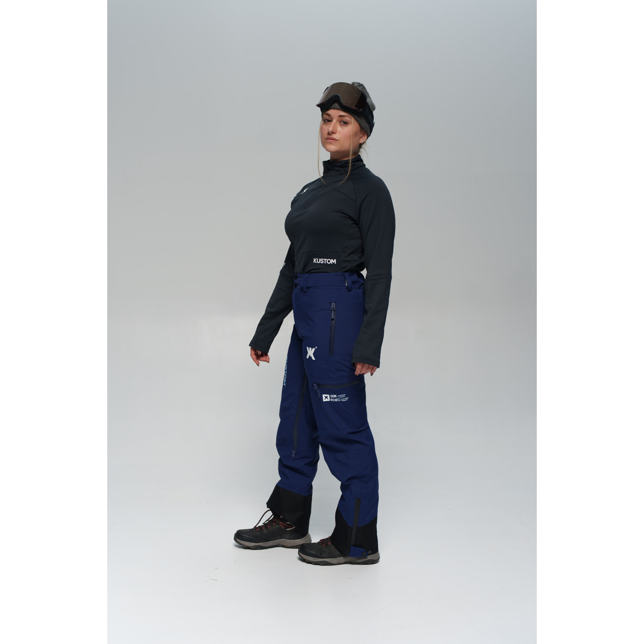 Maglietta termica AXIS KUSTOM blu navy DONNA
