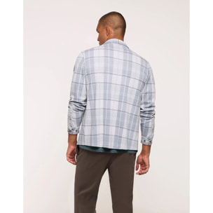 Sobrecamisa a Cuadros Gris - Sereno