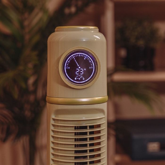 Cecotec Ventilatore a colonna EnergySilence 1090 Skyline Retro Smart Green