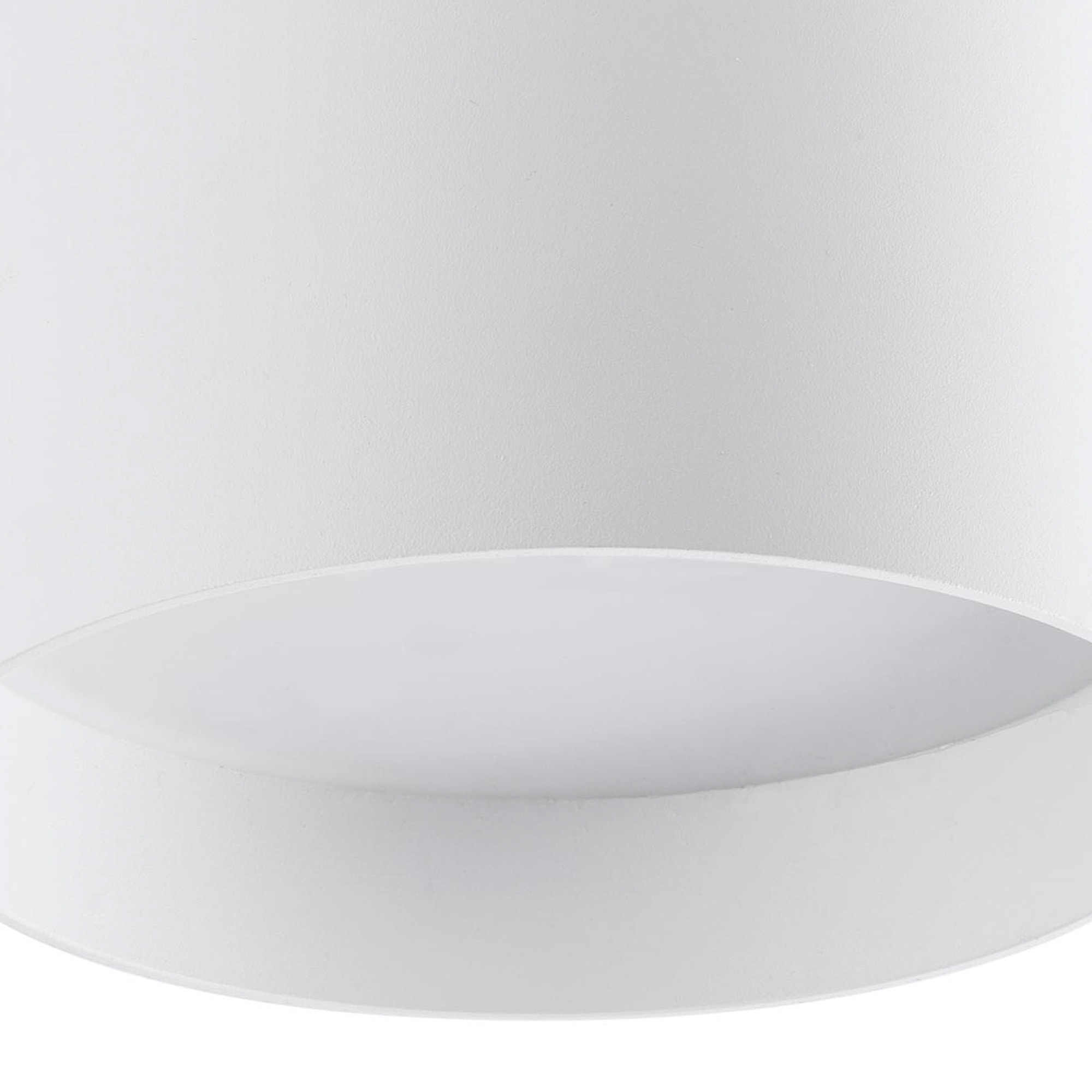 NATSU Plafonnier rond blanc