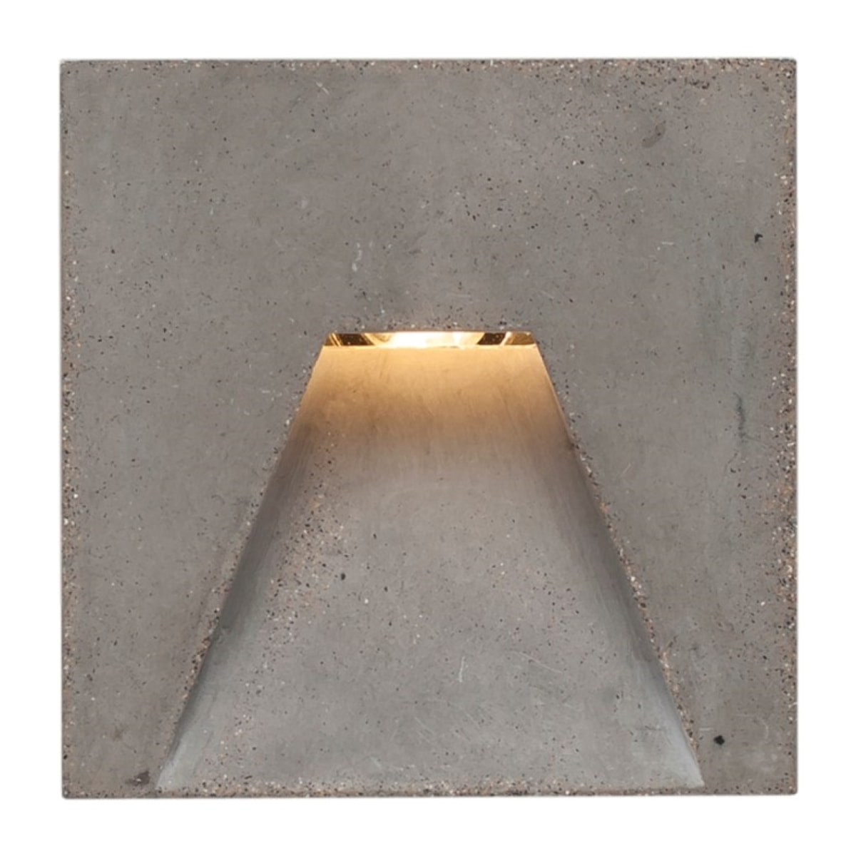 FORLIGHT EMPOTRABLE DE PARED IP65 TAKE LED 1.9 BLANCO CÁLIDO - 3000K ON-OFF CEMENTO 135