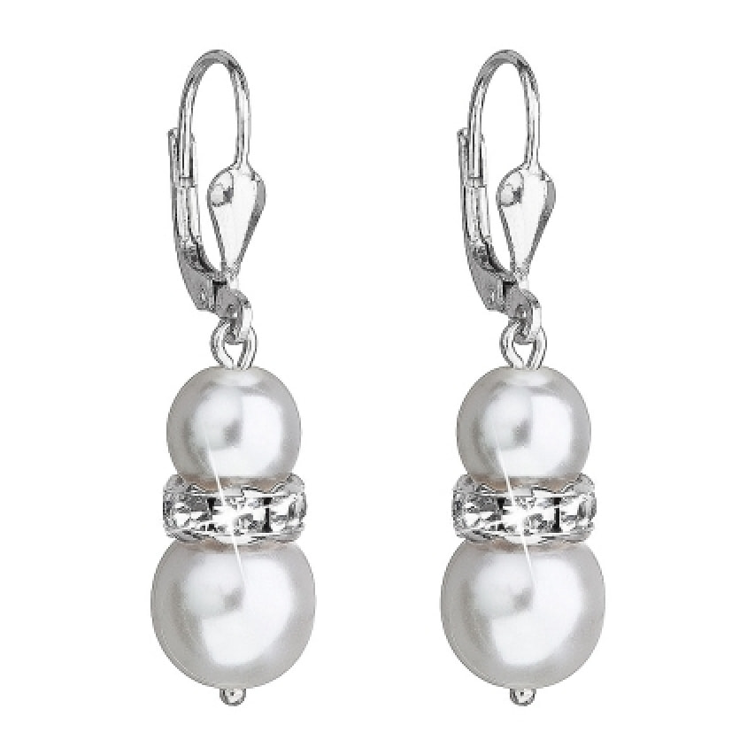 Pendientes Pearls adornado con perlas de Swarovski