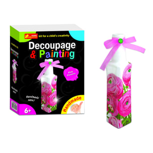 JARRON CON FLORES ROSAS