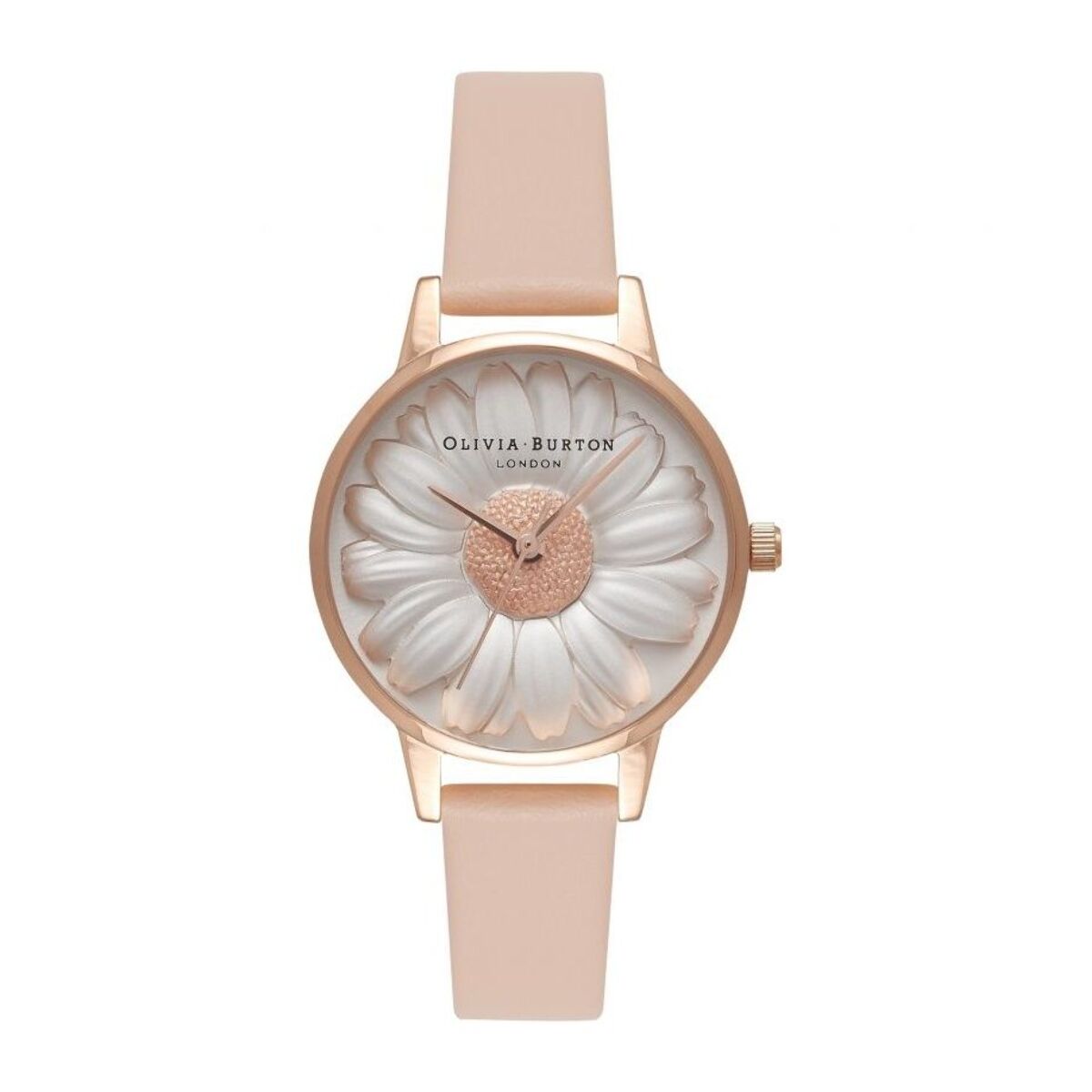 Reloj Olivia Burton OB16FS87 Mujer Analogico Cuarzo con Correa de Cuero