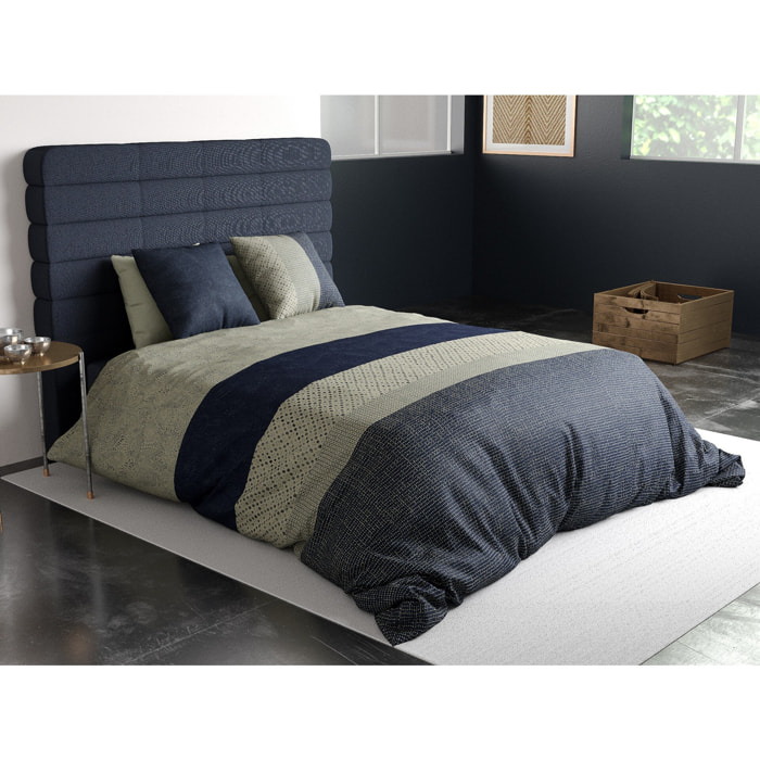 Parure housse de couette imprimée + 2 taies Crepuscule