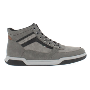 Armata di Mare Scarpe Uomo Stivaletti Casual Stringati con Soletta Rimovibile in Memory Foam AMU W24M617 Grey