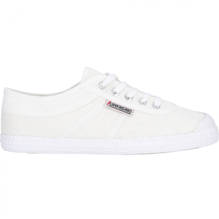 Zapatillas Sneaker para Hombre - KAWASAKI Original Corduroy Shoe K212444 1002 White