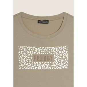 Canotta con Logo FREDDY e Grafica Animalier