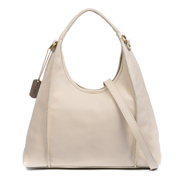 Ascrea borsa a spalla in pelle autentica dollaro con tracolla