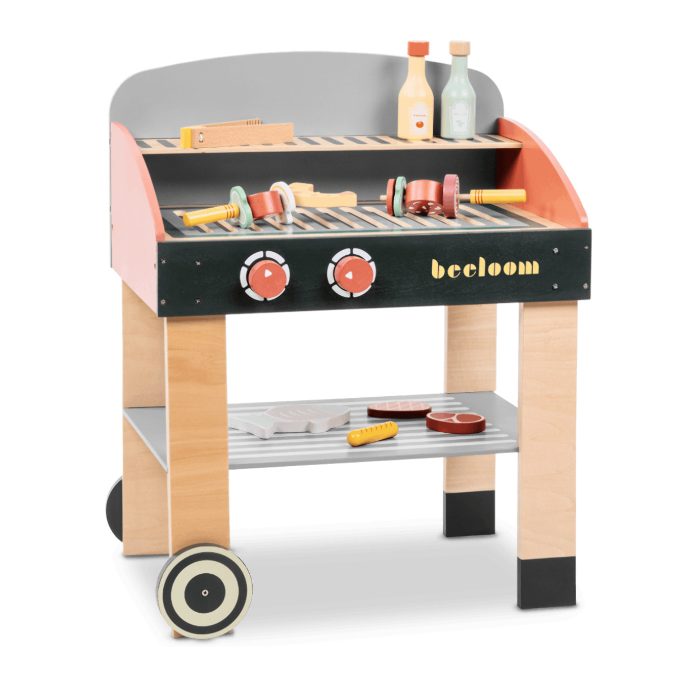 Cocinita barbacoa de madera infantil Babycue