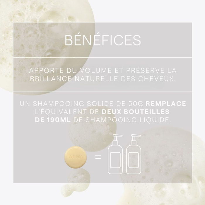 WELEDA - Shampooing solide Volume et Brillance - 50g