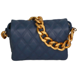 Borsa a mano da donna - Modello Adriana - Vera pelle - 20.0 x 14.0 x 6.5 cm