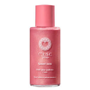 Sweet Litchi - Huile Glow Pailletée Corps 100 ml