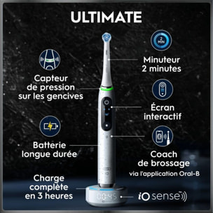 Brosse à dents électrique ORAL-B iO10 Series Stardust White