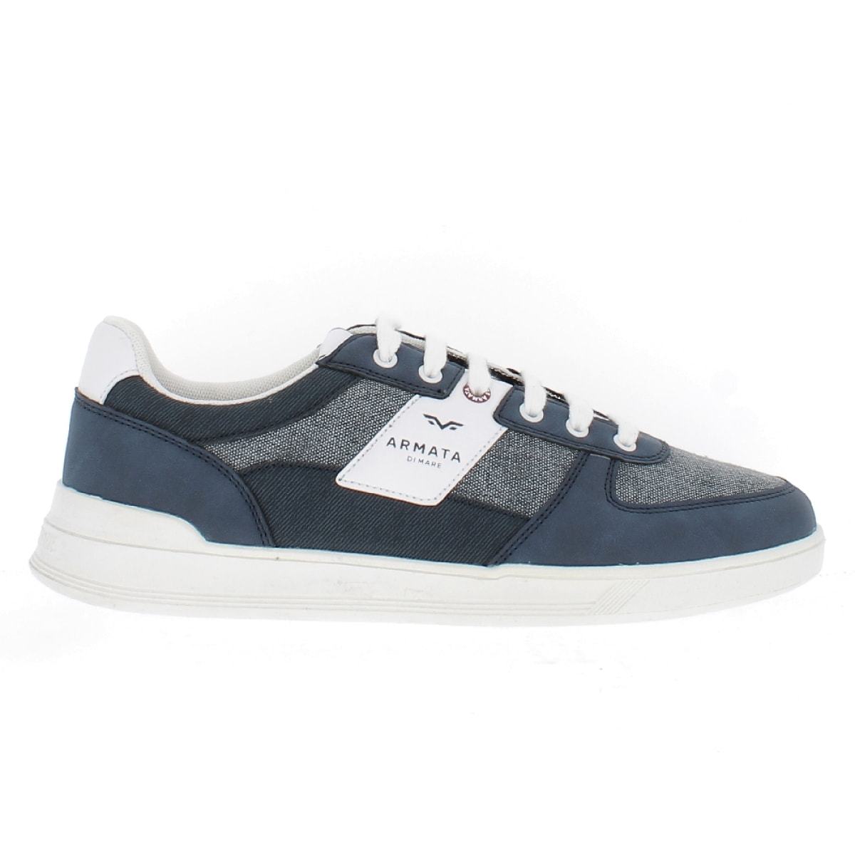 Armata di Mare Scarpe Uomo Sneakers Casual Stringate Basse con Soletta Rimovibile in Memory Foam AMU SS23D319 Navy