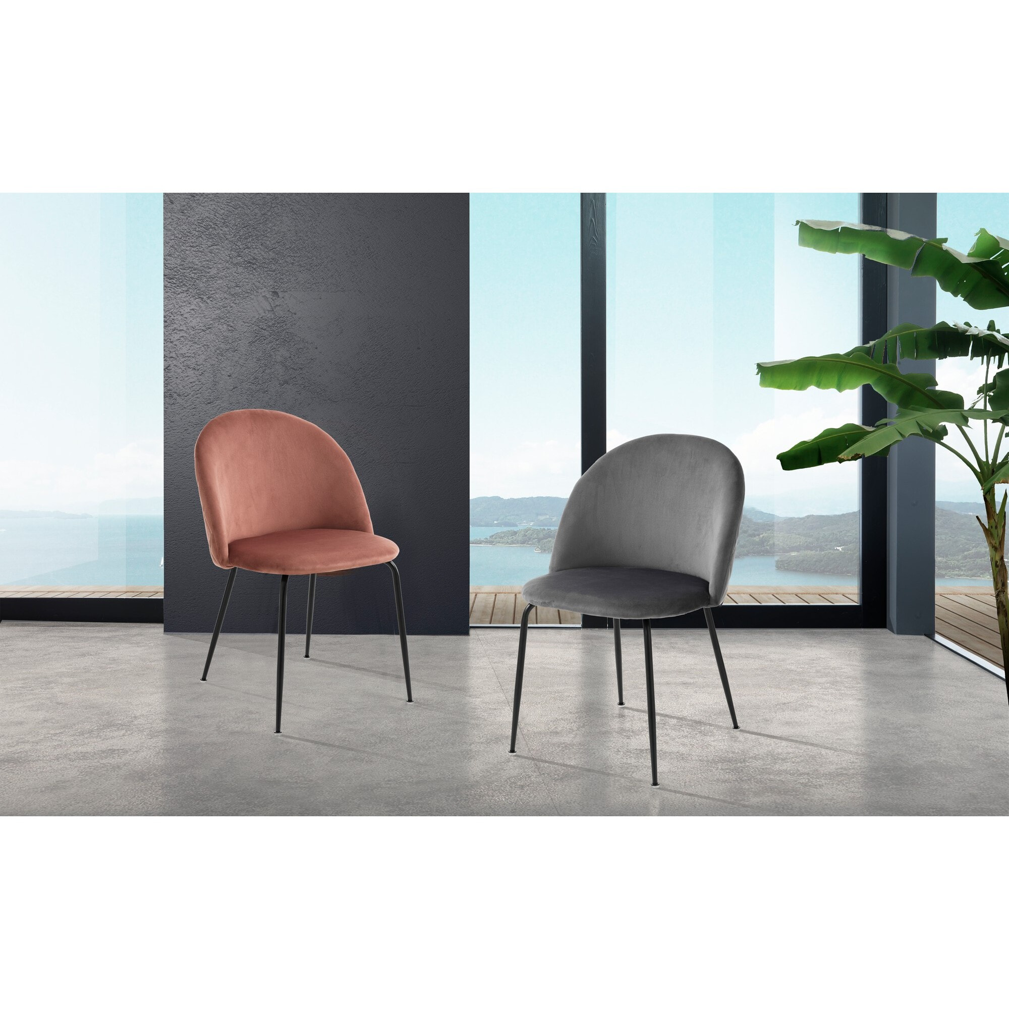 TOMASUCCI set 4 sedie SELLY GREY