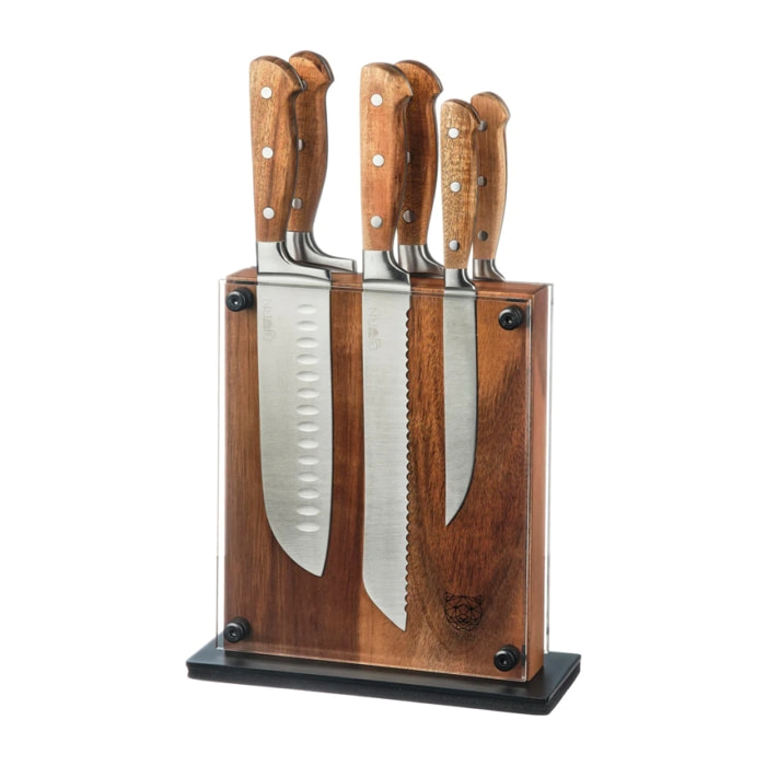 Bloc couteaux de cuisine JAKOB RAUMA - 7 pièces