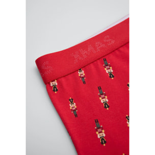 Confezione di boxer e calzini con stampa Schiaccianoci